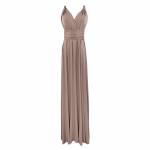 Seksikad naised Boho Maxi Club Kleit Sidemega Pikk Kleit Pidu Mitmesuunaline Pruutneitsid Convertible Infinity S khaki