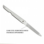 Roostevabast terasest k&uuml;&uuml;neviil Fold lihvimine manik&uuml;&uuml;r pedik&uuml;&uuml;r k&uuml;&uuml;nte kunsti t&ouml;&ouml;riist