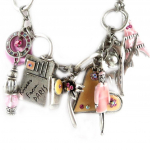 Les Tr&eacute;sors De Lily [E0696] - Collier Cr&eacute;ateur 'Tour du Monde' Rose Heleroosa