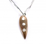 Les Tr&eacute;sors De Lily [E7224] - Collier Cr&eacute;ateur 'Kilimanjaro' Marron pruun