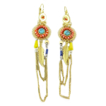 Les Tr&eacute;sors De Lily [Q1320] &ndash; disainitud liiprid 'Acapulco', mitmev&auml;rviline kuld - 95x20 mm beež