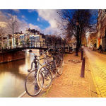 5D Teemantmaal Ristpistes Maastiku Jalgratta Kodukaunistus Mosaiik Inlay Teemanttikandid 20X30CM