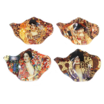 Les Tr&eacute;sors De Lily [Q0240] &ndash; karp 4 Gustav Klimti kotikesega &ndash; iga&uuml;ks 14x9. 5 cm kollane