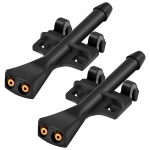 Esiklaasi pesuri d&uuml;&uuml;si pihustiga kapoti vedelikuklambrid Opel Vauxhall Meriva A 2003-2010 jaoks must