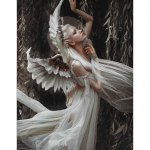 DINGPU 5D Teemantmaal, T&auml;is&uuml;mmargune maastik Teemanttikandid Ristpistes Planeedikomplekt Kingitus Kodukaunistus 20X30CM