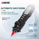 ANENG A3002 pliiatsi multimeeter 4000 loendurit digitaalne multimeetri pliiats, kontaktivaba k&auml;eshoitav AC/DC tester must