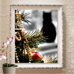 DIY 5D teemantmaal T&auml;is&uuml;mmargune puur Teemanttikandid Mosaiik Rhinestone Ristpistes Kingitus Kodukaunistus Full Round 20X30CM