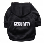 Talvised koerariided soojad lemmikloomakoerte kampsunid &uuml;hev&auml;rvilised kutsikamantel kapuuts Prantsuse buldogi riided lemmikloomade kost&uuml;&uuml;mitarbed S must