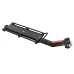 Jalgrattaraami tagumine jalgrattahoidik kiirkinnitusega rattaremondi alumiiniumsulamist pagasiraamid koos helkuriga must