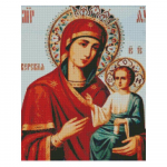 Teemantmosaiik t&auml;ispuurimise &uuml;mmargune ikoon Religioon Teemantmaal Neitsi Maarja Rhinestone tikandid teemantidega Round Drill 60x80CM