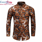 Cozy Up tr&uuml;kitud s&auml;rk Meeste s&uuml;giss&auml;rgid Mood meeste peos&auml;rgid pikkade varrukatega s&auml;rk Meeste igap&auml;evane mantel Hiina stiilis M pruun