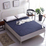 Four Seasons kasutatavad voodilinad Double Queen-madratsid Masinas pestavad libisemiskindlad kaitsepadjad 150*200cm tumesinine v&auml;rv