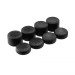 8 tk Pehme kontrolleri kate M&auml;ngupuldi silikoonist juhtkangi kork P&ouml;idlapulga k&auml;epide 8 Pcs must