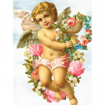 5D DIY T&auml;is&uuml;mmargune teemantmaal Ilus t&uuml;druk, Ingel Teemanttikandid Mosaiik Ristpistes Kit Ristpistes Rhinestone Mosaiic Dekoratsioon Full Round 20x30CM