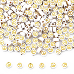 100tk/kott 7mm plastikust akr&uuml;&uuml;l lahtised helmed rahumustri vahehelmed k&auml;ev&otilde;ru kaelakee ehete valmistamiseks isetegemise tarvikud