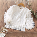 Teismeliste t&uuml;drukute s&auml;rgid Lasteriided Valged pitspluusid T&uuml;drukutele Kevadarmsad Beebi R&otilde;ivad Laste Topid 160