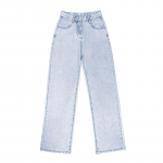 kevad 2022 naiste moe k&otilde;rge v&ouml;&ouml;koht y2k Naiste laia s&auml;&auml;rega teksad kottis naiste teksap&uuml;ksid teksap&uuml;ksid teksad mom teksad p&uuml;ksid XS helesinine v&auml;rv