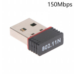 Mini Usb Wifi Adapter 802.11N Antenn 150Mbps USB traadita vastuv&otilde;tja v&otilde;rgukaart