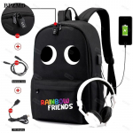 Originaalne Rainbow Friends seljakott V&auml;rvilised poisid T&uuml;drukud Koolikotid Maht Reisimine Naised Mehed S&uuml;learvuti Mochilas Para Nias