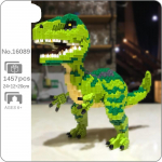 16089 Jurassic Dinosaur Velociraptor Monster Lemmikloommudel Mini Teemantklotsid Klotsid Ehitusm&auml;nguasi lastele ilma kastita