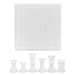 Epoksiid-silikoonivorm isetehtud male-ornamendim&auml;nguasi, isetehtud vormikomplekt, kergesti vabastatav tilgakummist vorm