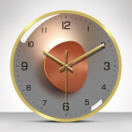 Loominguline minimalistlik seinakell Plastist vaikne seinakell Moodne disain Elutoa kaunistused Magamistoa kell Reloj De Pared 8inch 20cm