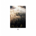 P&otilde;hjamaade tr&uuml;kiplakat S&uuml;gishommik P&auml;ikeset&otilde;us L&otilde;uend Maalimine Skandinaavia j&auml;rv Puuhirv Loodus Maastik Kunst Seinapildid Dekoratsioon A4 21x30cm No Frame