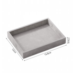 Sametist ehete aluse &uuml;mbris Virnastatav peen ehete hoidja Kaasaskantav s&otilde;rmus K&otilde;rvar&otilde;ngad Kaelakee Korraldaja Box S A