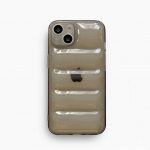 L&auml;bipaistev jope Puffer telefoni&uuml;mbris iPhone'i jaoks 13 11 12 14 Pro Max Xr Xs 7 8 Plus &uuml;mbris, pehme silikoonist p&otilde;rutuskindel kate For iPhone 11 Pro