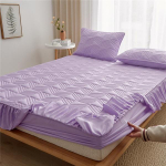 Luksuslik volangidega voodikate, voodilina, pehme hingav paks tepitud voodi seelik madratsi kate voodikate 90X200cm Only a Sheet