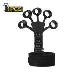 S&otilde;rmehaardej&otilde;utreening silikoonkitarri s&otilde;rmetreening 6 vastupidava tasemega k&auml;epidemete k&auml;etugevdaja patsiendile 1pcs must