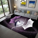 3D-draakoni mustriga vaibad elutoa libisemisvastane ala vaip, lapsed magamistoa matid joogamatt, suur vaip 40cm x 60cm