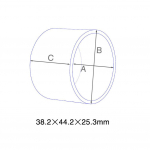 Tihendid Tihendid Tihendid Lihtne paigaldus 1tk Agressiivne 35*41*25mm