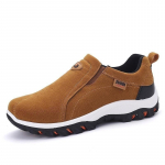 Meeste moebr&auml;nd Veekindlad matkajalatsid Nahast v&auml;listossud meestele Lamedad vabaajajalatsid libisemiskindlad libisemiskingad Botas Masculinas Plus Size 38 kollane