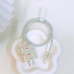 Andmekaabli kaitsekeeraja spiraalkaitse Apple Iphone 18w 20w laadija kaitsja silikoonist &uuml;mbris kest takistab purunemist