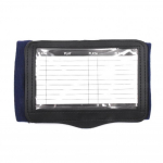 Taktikatahvel Mugav visuaalne kahelehelise kujundusega juhendamisstrateegia tahvli komplekt Treenerit&ouml;&ouml;riist Treeneri l&otilde;ikelaud taktikaline randmetugi must