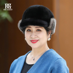 M&uuml;tsiproua talvine eakas naaritsakarva m&uuml;ts soe vanaproua ema talvine naaritsa m&uuml;ts Adjustable(55-60cm)