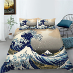 3D maalimine Exotic Style seeria voodipesukomplekt Mikrokiudkangast tekikattega padjap&uuml;&uuml;r 2 v&otilde;i 3 t&uuml;kki AU240 * 270 eriti suur kodukaunistus Baby 100x135cm