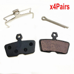 4 Pairs MTB Disc Brake Pads fit for AVID CODE Code R 2011-2014 SRAM Guide RE Code Sattel Code RSC 2018 Resin 02E