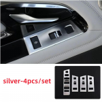 Land Rover Range Rover Evoque ABS-autode stiiliga aknaklaasi t&otilde;stel&uuml;liti nupu raami trimmimise kleebise sisemus for left hand drive h&otilde;be