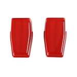 Auto t&otilde;stev&auml;rava tagaukse aknaklaasi hingede kaunistuse kattekleebised Jeep Wrangler JK 2007-2017 auto v&auml;listarvikutele Red 2pieces red