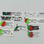 Ja+gu+ar auto pagasiruumi metallist 3D modifitseeritud kleebised VRS kirjaga autokleebised autodekoratsioon 1