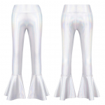 Lapsed, t&uuml;drukud, tantsur&otilde;ivad, esinemiskost&uuml;&uuml;m, k&otilde;rge v&ouml;&ouml;kohaga pronksjas riidest volangiga &auml;&auml;ris p&uuml;ksid 5-6 Years valge