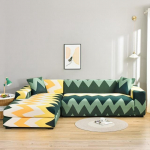 Prinditud nurgadiivanikatted elutuppa elastne spandex diivanikate, veniv kattekiht, L-kujuline diivan, vaja osta 2tk diivanikatet Large(190-230cm)1pc