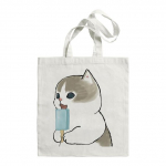 Kawaii kassikujulised l&otilde;uendikotid naistele, suure mahutavusega, famale-ostleja kott, &otilde;lakotid, armsad anime-puuvillast ostukotid 24*26cm