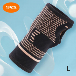 Randmepael Sport Compression randme traksidega varruka toetav elastne peopesa kinnas S