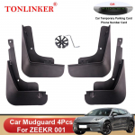 TONLINKER auto porilaud ZEEKR 001 2022 2023 porilapid porikaitsed pritsmekaitsed poritiivad auto porilapid 4tk auto 4 Pcs Black A