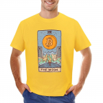 Mehed Naiste Bitcoin Tarot Card T-s&auml;rk Suure suurusega t-s&auml;rk pluss suurusega t-s&auml;rgid Unisexs t-s&auml;rkide pakk 2XL