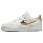 Nike Air Force 1 Low 07 LV8 Next Nature Sun Club - Valged Piraaja uimed Meeste tossud Sail Black Wheat-Grass DM0117-100 40