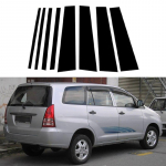 Auto A-piilari Katuse Akna Piilarite Katte Kleepsud Kleebised Toyota Innova AN140 2016 2017 2018 2019 2020 2021 2022 Autostiil